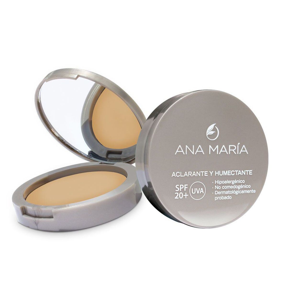 ANA MARIA - Polvo Facial Compacto Tono Canela 15Gr Aclarante