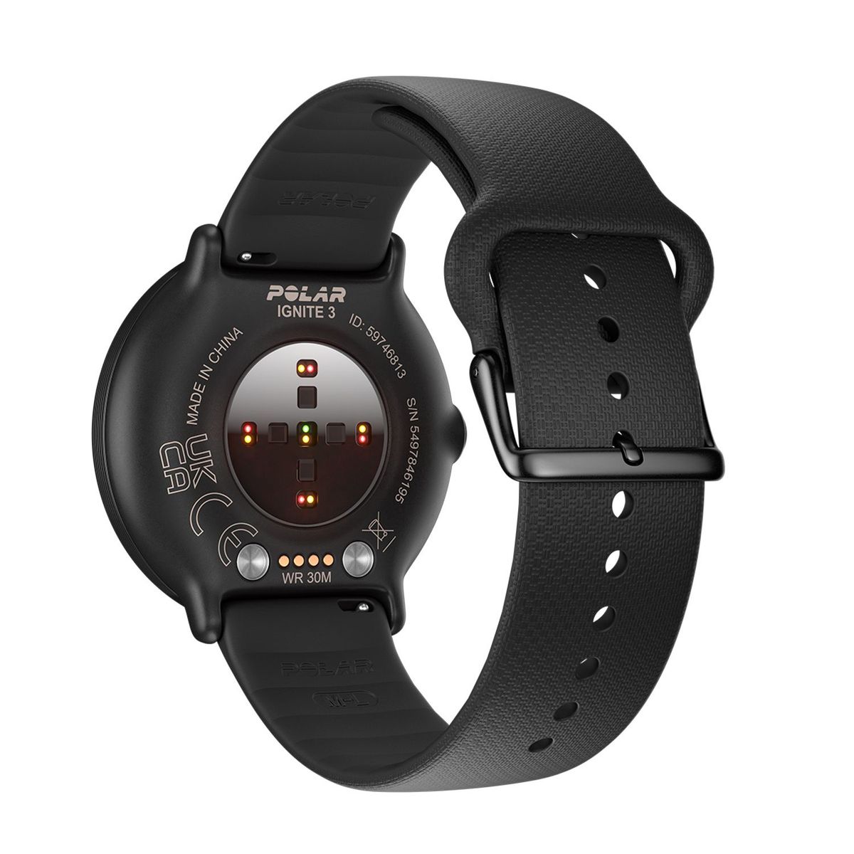 POLAR - Reloj deportivo Polar Ignite 3 Black