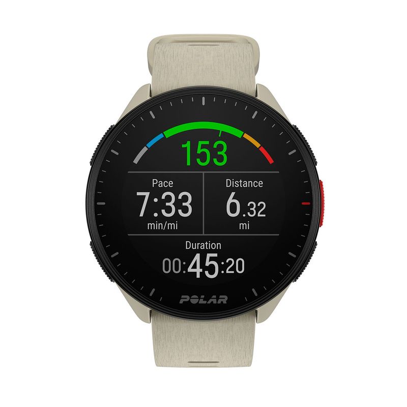 POLAR - Reloj deportivo Polar Pacer White