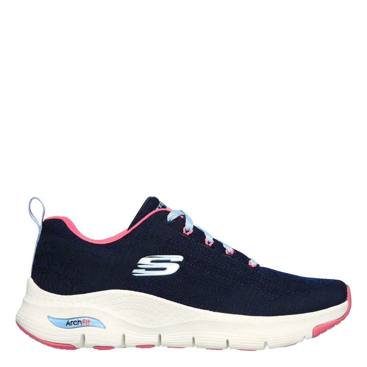 SKECHERS - Tenis Skechers Mujer - Zapatos Skechers Dama. Tenis azul cómodos Skechers para mujer. Zapatillas moda Archfit 14