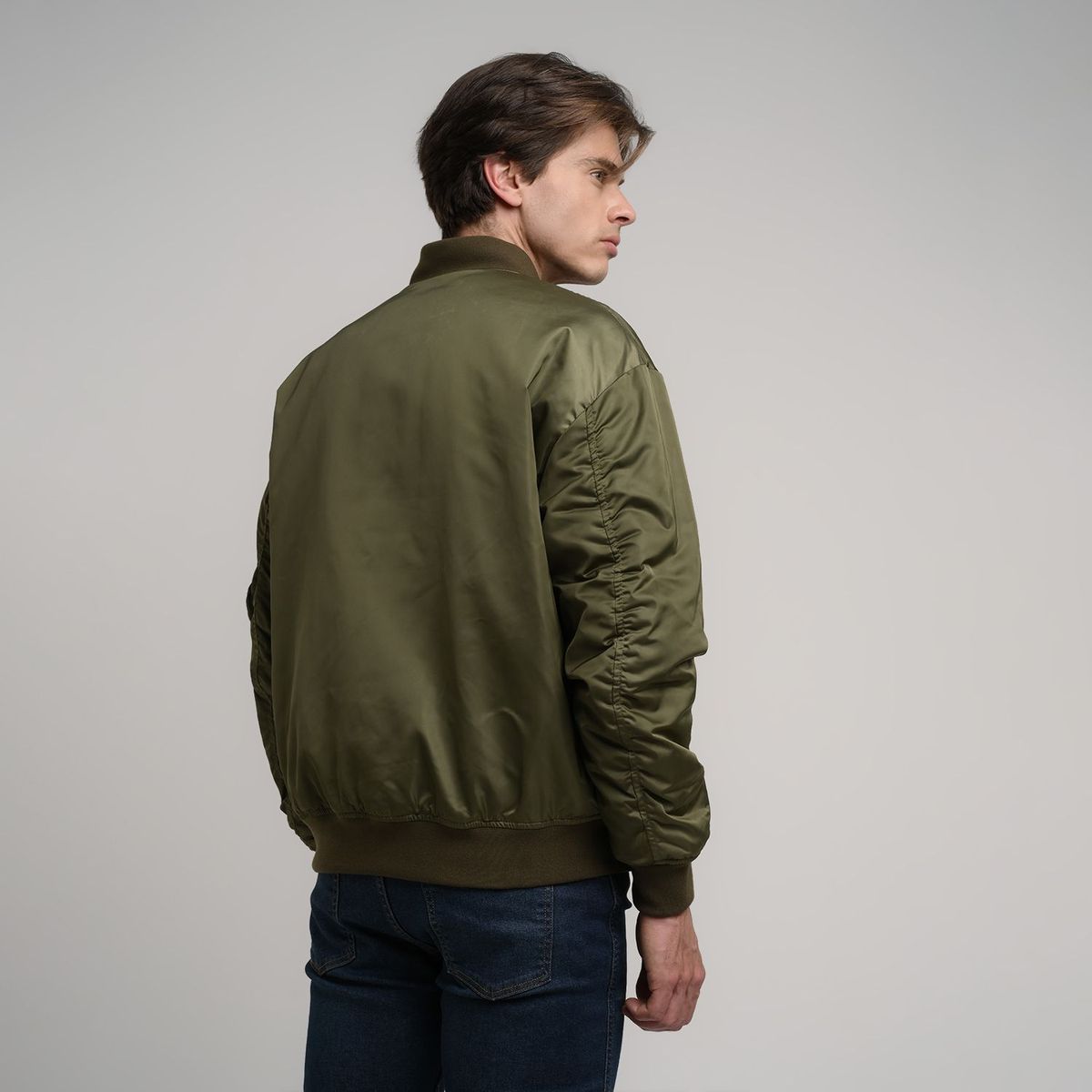 GAP - Chaqueta Bomber para Hombre Unicolor Con cremallera GAP