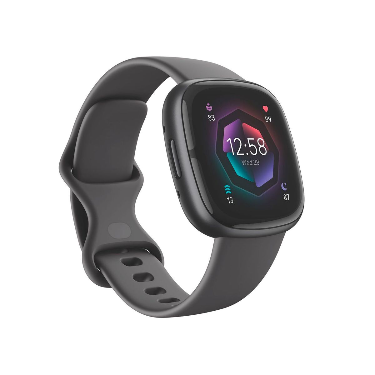 FITBIT - Smart watch Fitbit Sense 2 35 mm Reloj inteligente hombre y mujer. Monitoreo ritmo cardiaco, sueño y actividad diaria. Resistente al agua. Compatible Android / iOS