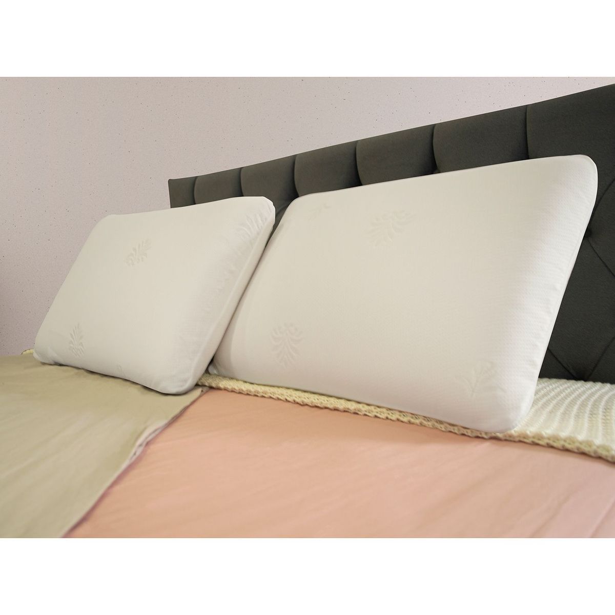 COLCHONES SPRING - Colchón Doble Resortes Milan 140 x 190 cm + Protector + Almohada Colchones Spring 