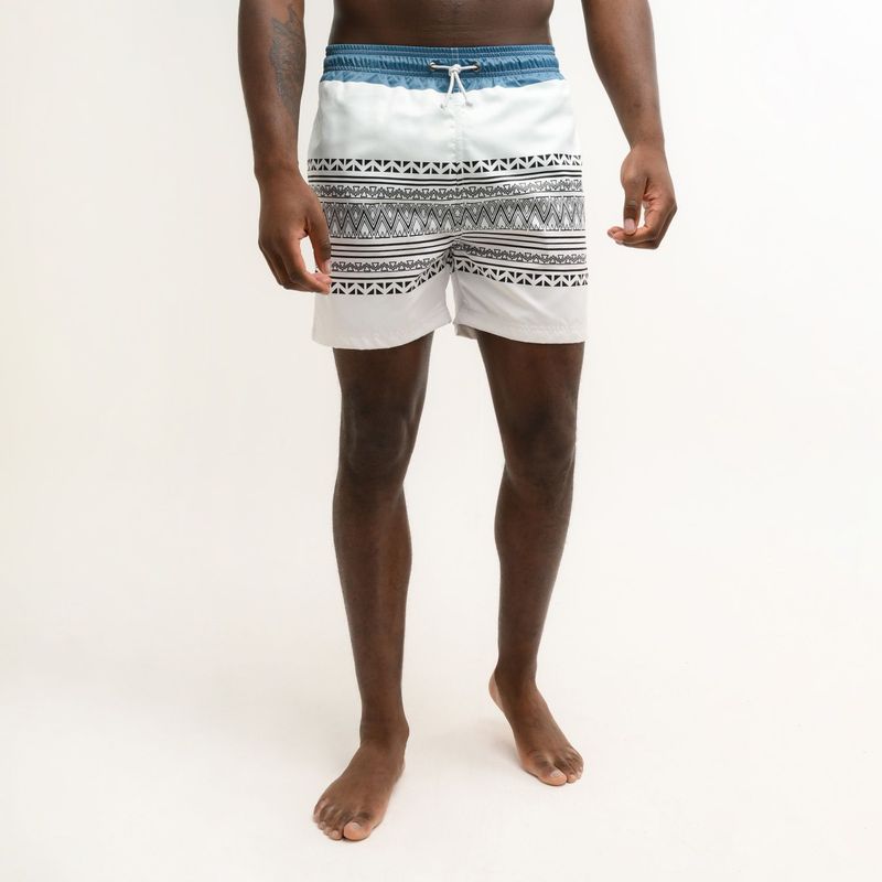 DENIMLAB - Traje de baño para Hombre con Estampado Con forro Denimlab