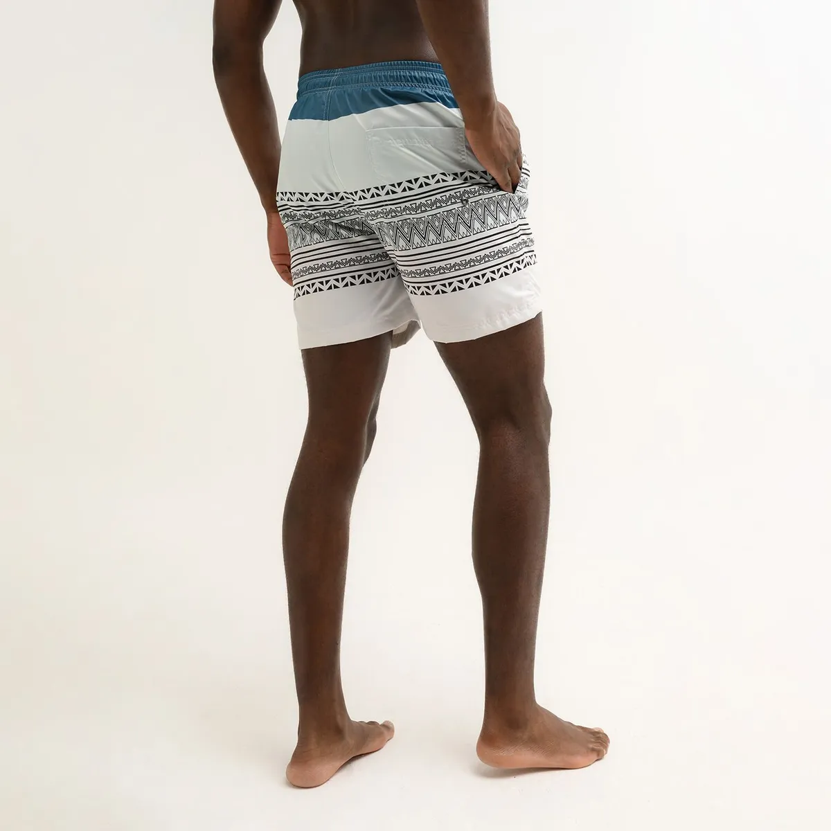 DENIMLAB - Traje de baño para Hombre con Estampado Con forro Denimlab