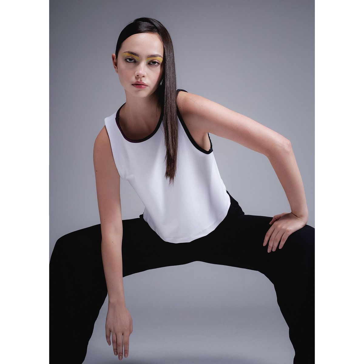 BEMONOCROMO - Blusa Poliéster reciclado BeMonocromo Mujer