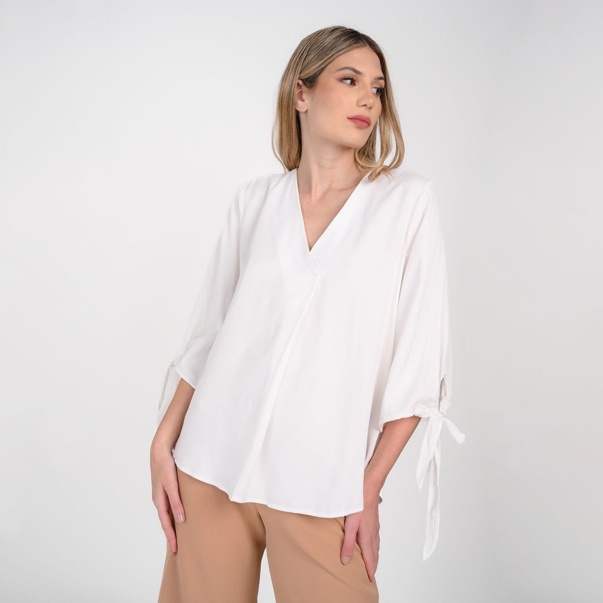 BASEMENT - Blusa Manga larga Basement Mujer