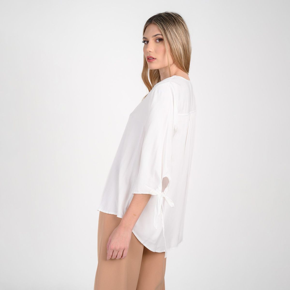 BASEMENT - Blusa Manga larga Basement Mujer