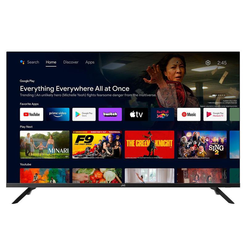 JVC - Televisor JVC 43 pulgadas LED 4K HDR Smart TV