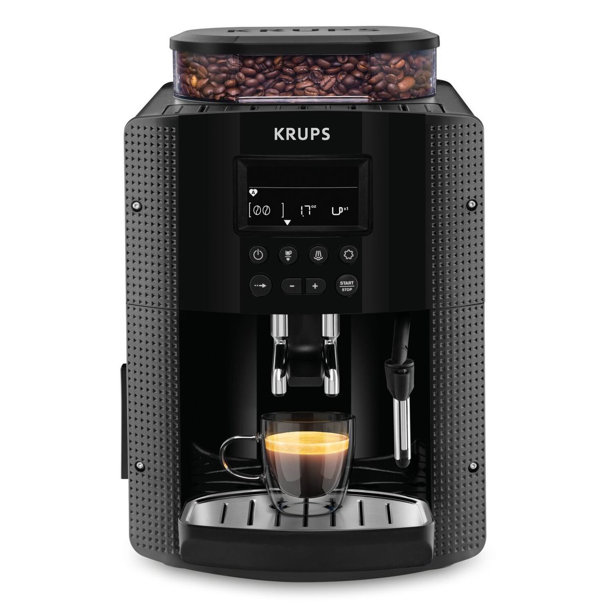 KRUPS - Cafetera Espresso Krups Essential Display Encendido programable 