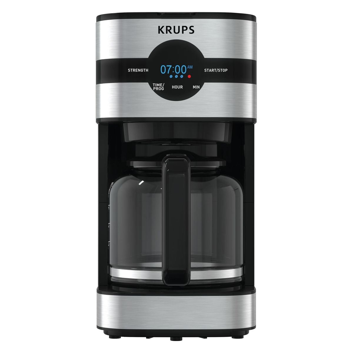 KRUPS - Cafetera con Filtro Krups Simply Brew 10 tazas con Encendido Programable