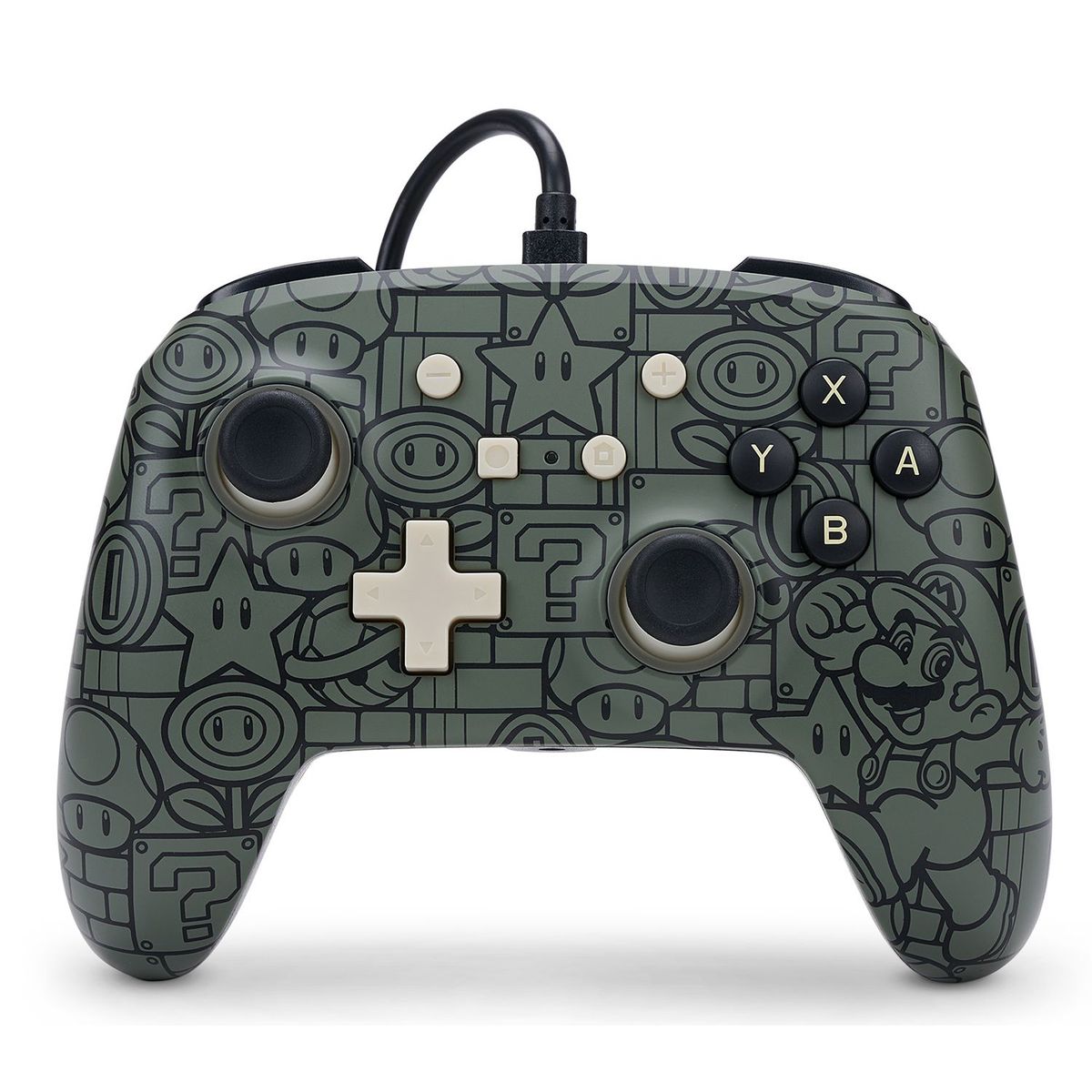 POWER A - Control Alambrico Switch Power Up Mario  Nintendo Switch