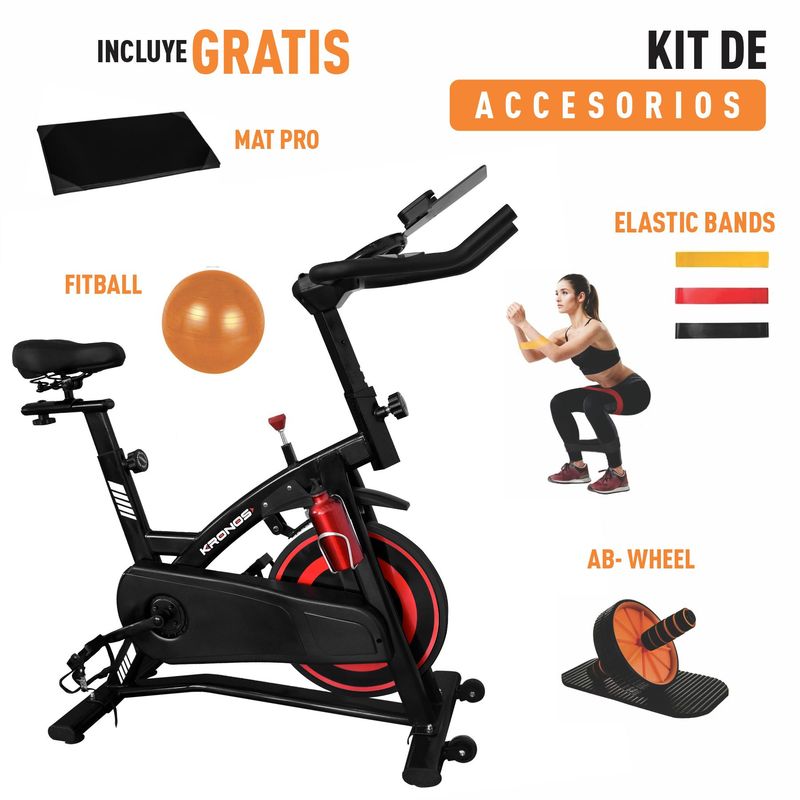 CARDIOFIT - Bicicleta de spinning Kronos Cardiofit