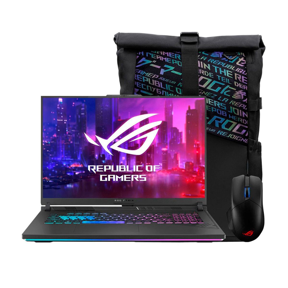 ASUS - Portátil Gamer ROG Strix G18 | GeForce RTX 4080 |  Intel Core i9 | 16GB de RAM | 1TB SSD de Almacenamiento | Windows 11 | 18 pulgadas |  Asus G814JZ-N6012W | Computador Portátil  + Game Pass