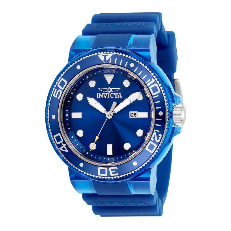 INVICTA - Reloj Invicta Hombre Pro Diver . Reloj Silicona Azul