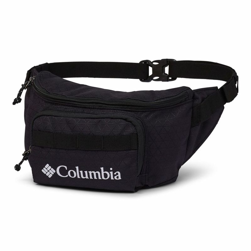 COLUMBIA - Canguro Grande 2 Bolsillos Negro Ajustable Columbia