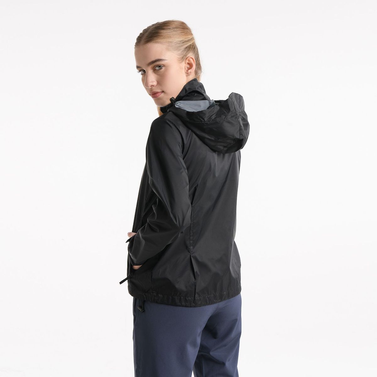 COLUMBIA - Chaqueta Impermeable Capucha para Mujer Columbia