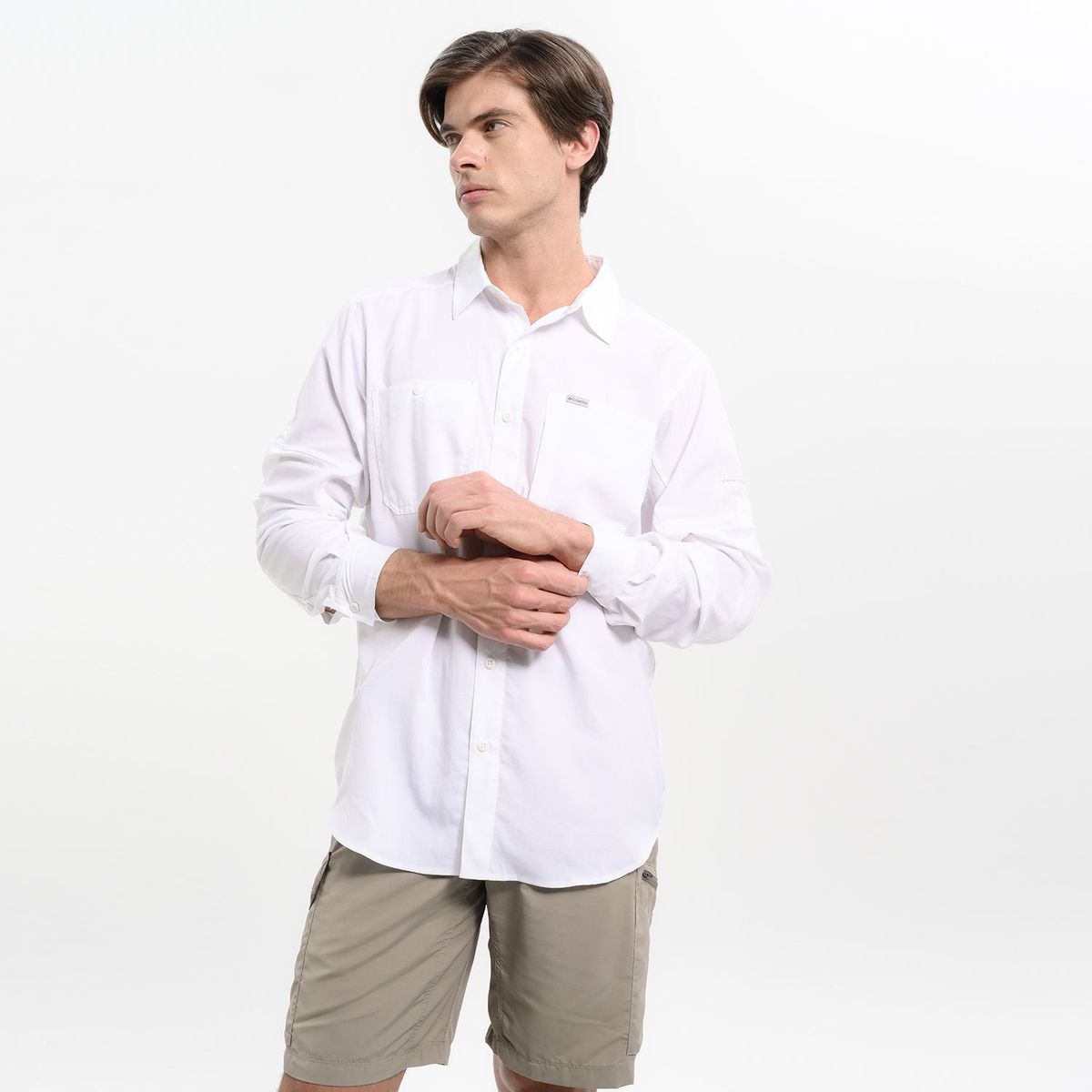 COLUMBIA - Camisa Blanca para Hombre Outdoor Columbia