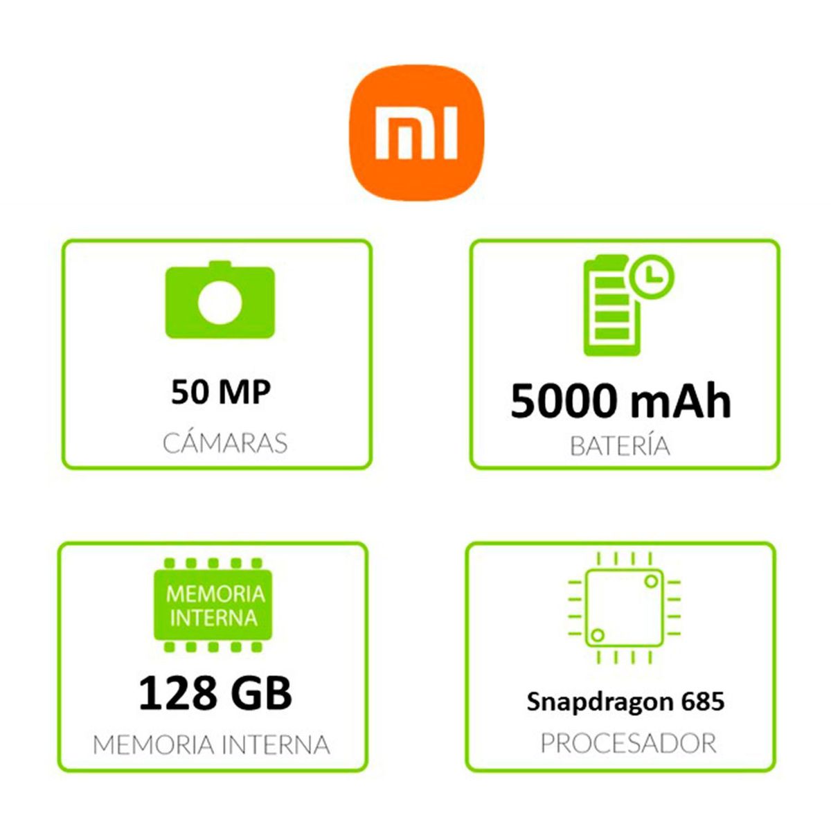 XIAOMI - Celular Xiaomi Redmi Note 12 128GB | 4GB RAM | 50 MP Camara Posterior  | 13 MP Camara Frontal  | Pantalla 6.7 Pulgadas | Snapdragon 685