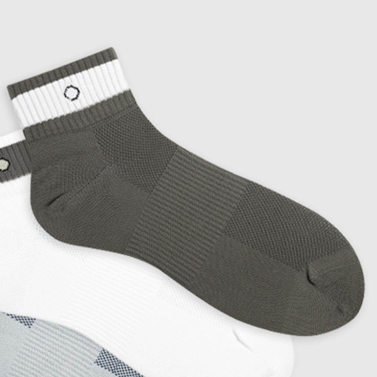 PUNTO BLANCO - Pack de 5 Medias Deportivas Hombre Corto Punto Blanco