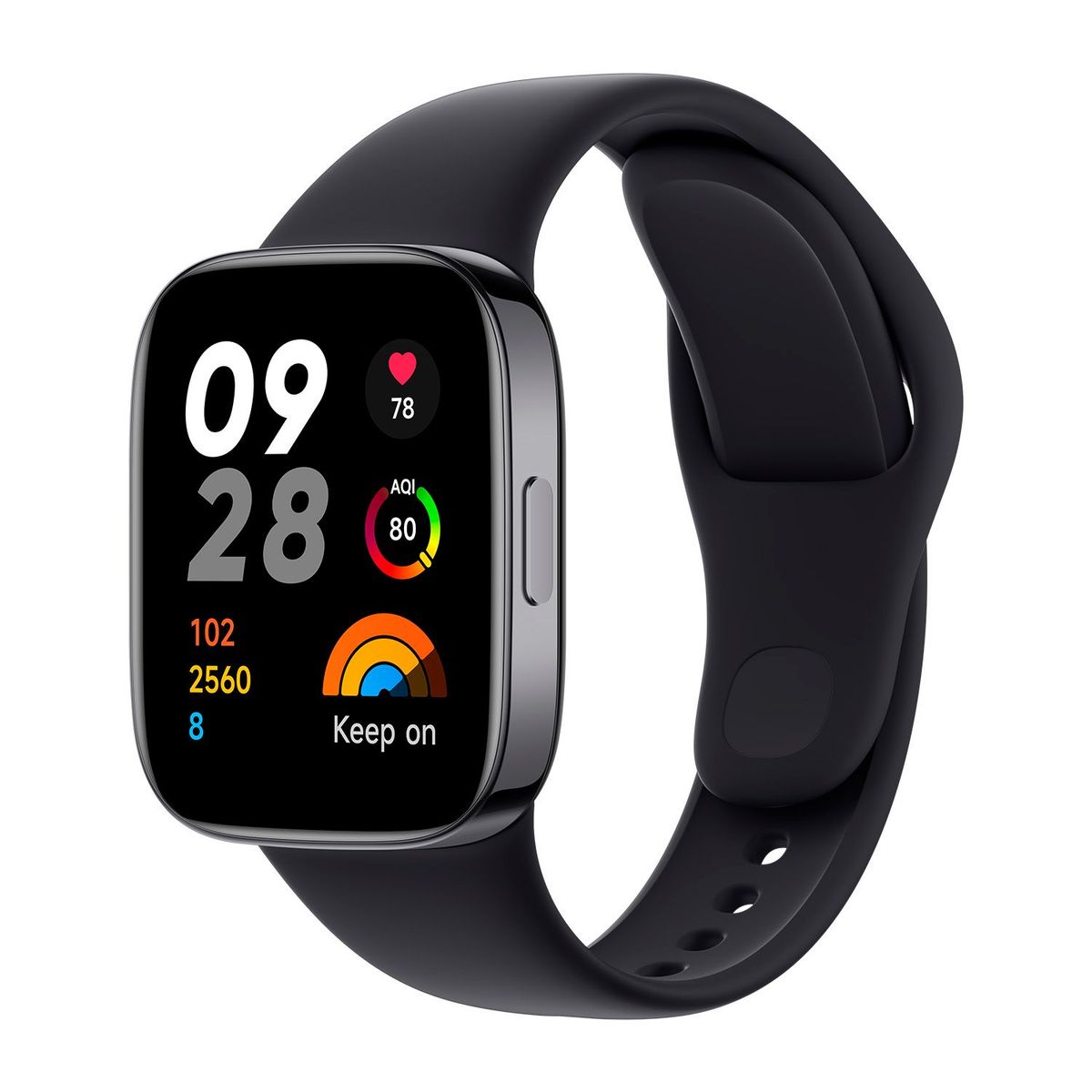 XIAOMI - Smart watch Xiaomi Redmi Watch 3 1.7" Reloj inteligente hombre y mujer. Mide ritmo cardíaco, consumo calorías y entrenamiento con +120 modos de ejercicio. Resistente al agua. Compatible Android
