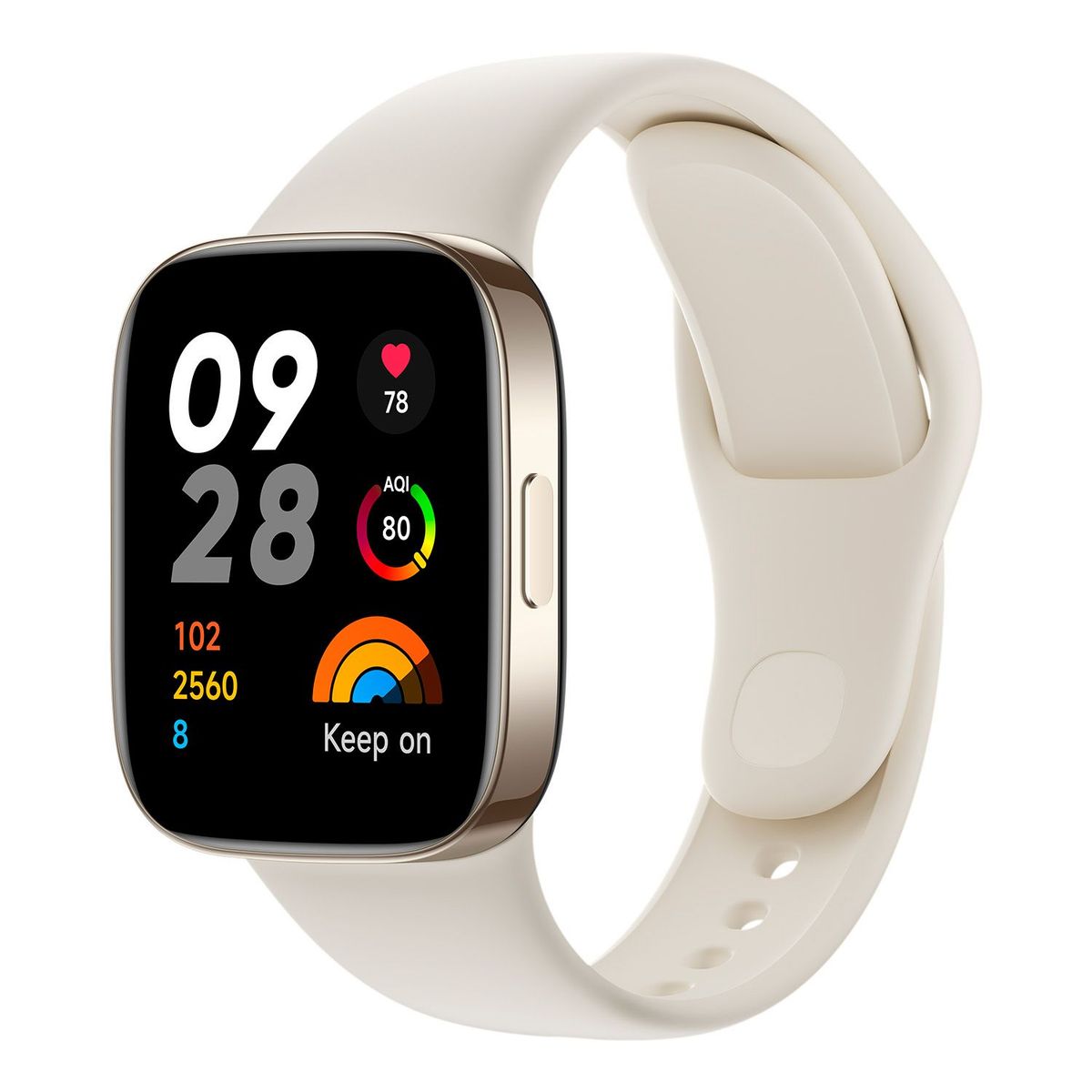 XIAOMI - Smart watch Xiaomi Redmi Watch 3 1.7" Reloj inteligente hombre y mujer. Mide ritmo cardíaco, consumo calorías y entrenamiento con +120 modos de ejercicio. Resistente al agua. Compatible Android