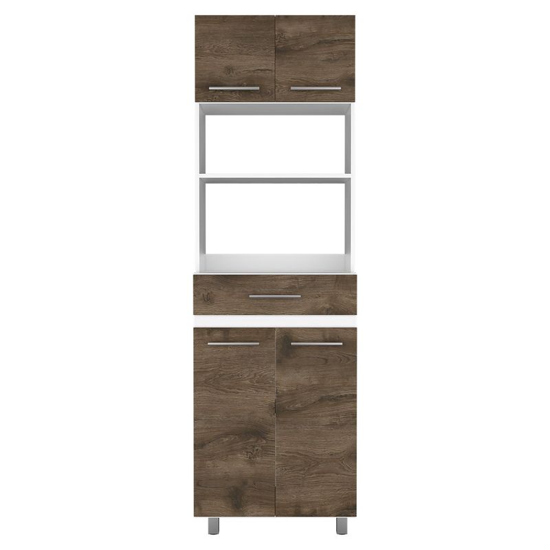 RTA MUEBLES - Mueble Auxiliar de Cocina para Microondas Moderna  en Aglomerado  621 x 20105 x 408 cm RTA Muebles 