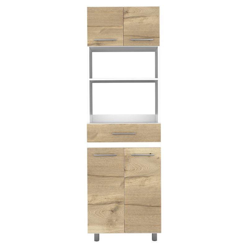 RTA MUEBLES - Mueble Auxiliar de Cocina para Microondas Moderna  en Aglomerado  621 x 20105 x 408 cm RTA Muebles 
