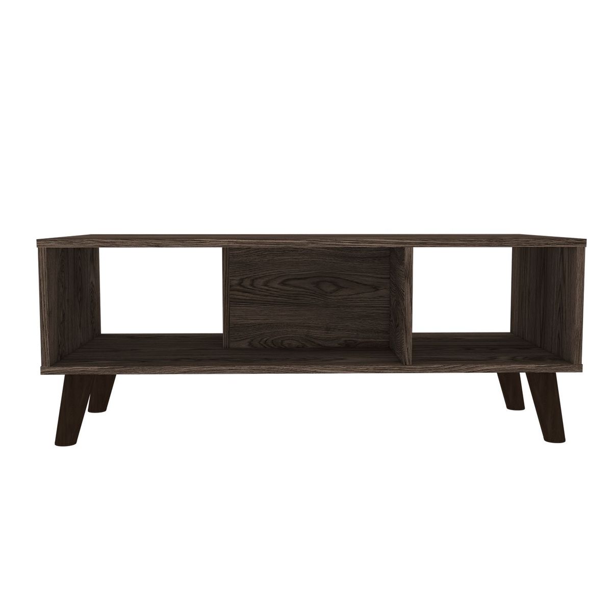 RTA MUEBLES - Mesa de Centro Moderna Rectangular  en Aglomerado MDP  101 x 40 x 47 cm RTA Design  - Mueble