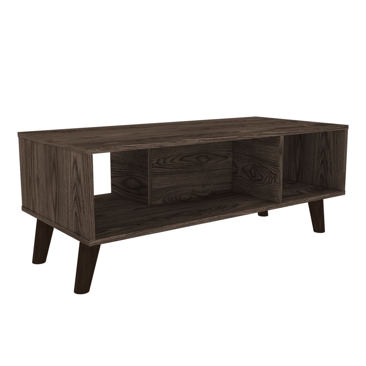 RTA MUEBLES - Mesa de Centro Moderna Rectangular  en Aglomerado MDP  101 x 40 x 47 cm RTA Design  - Mueble