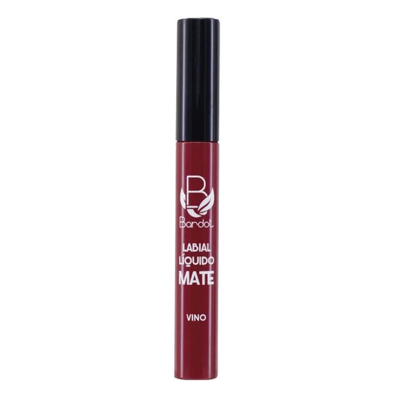 BARDOT - Labial liquido mate tono vino 4.5gr bardot