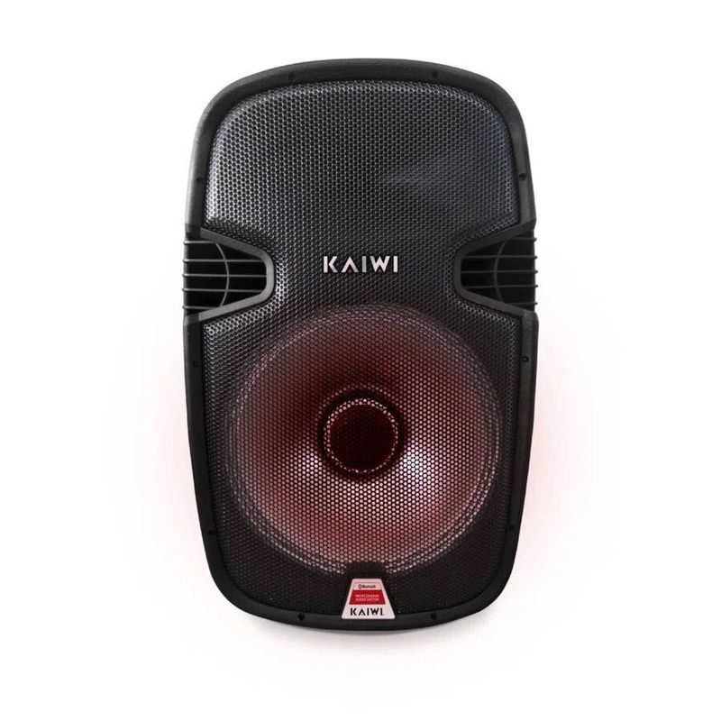 KAIWI - Cabina  kaiwi 15" 150w/rms usb bt fm microfono