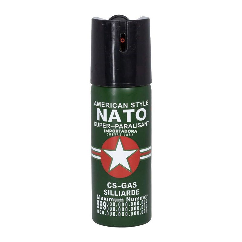 DANKI - Gas Pimienta 60Ml Nato Spray Defensa Personal