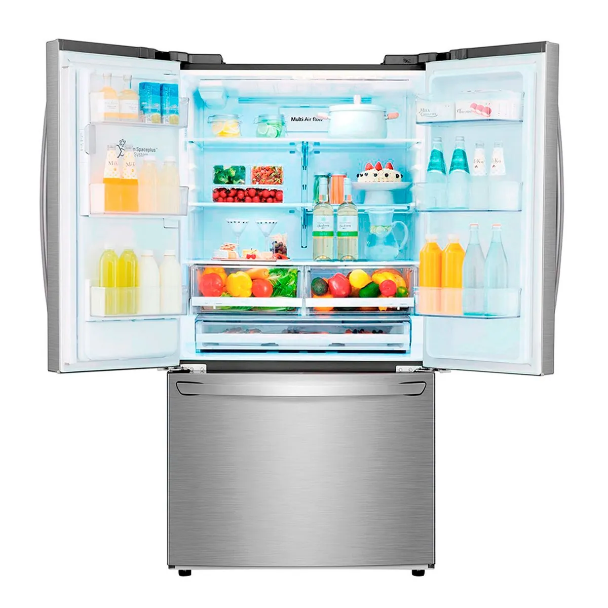 LG - Nevecón French door LG 793 lt Netos GM78SGP