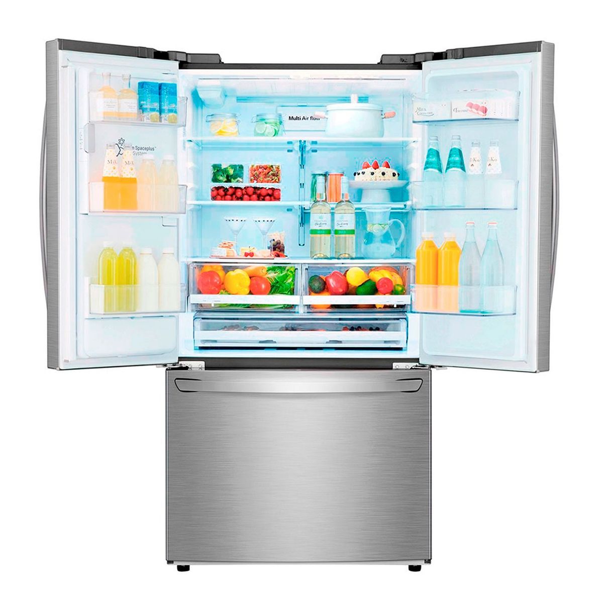 LG - Nevecón French door LG 793 lt Netos GM78SGP