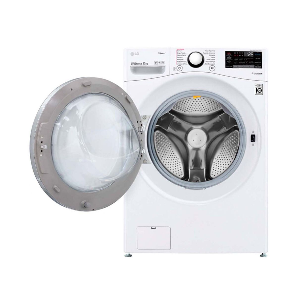 LG - Lavadora LG Carga Frontal 22 KG WM22WV2S6BR