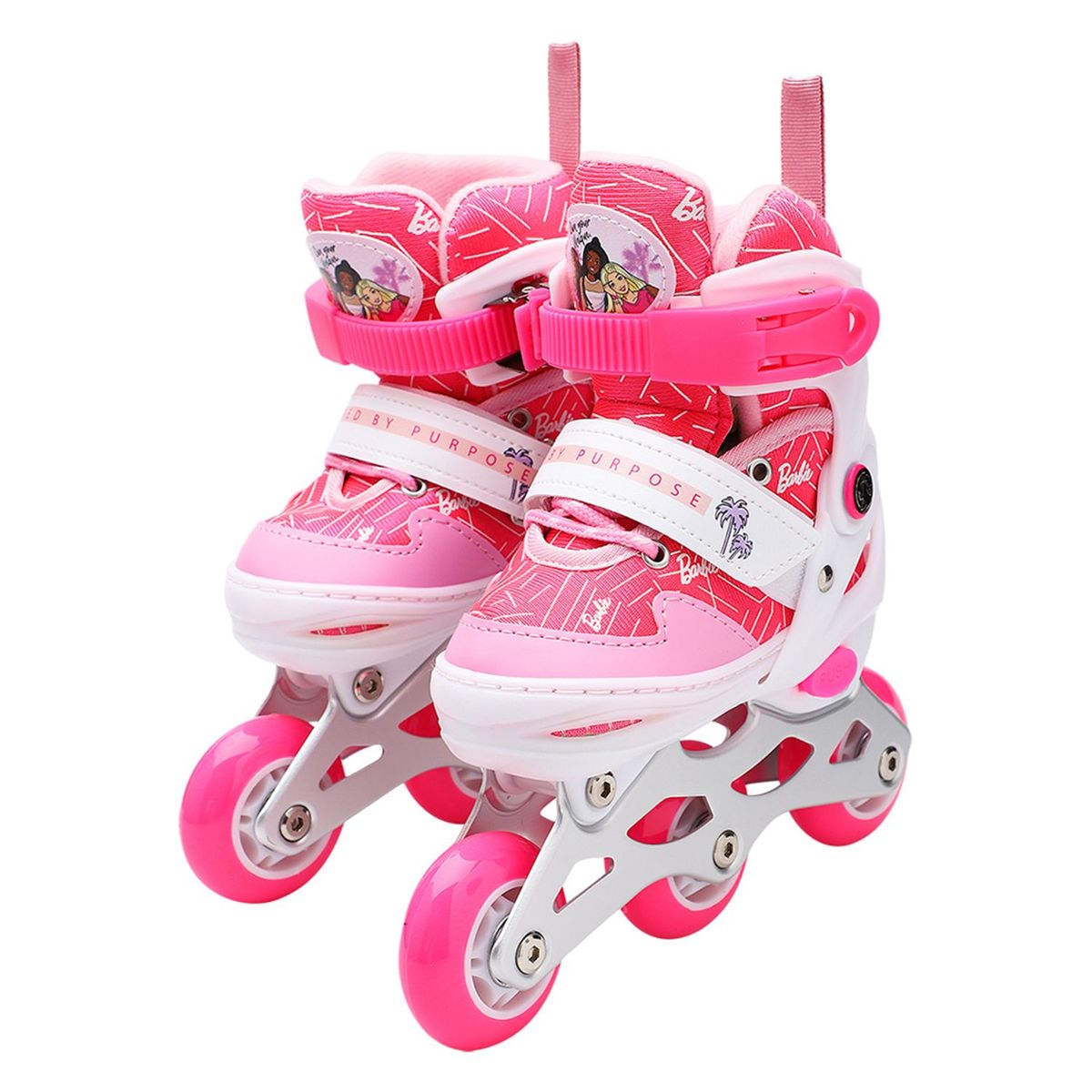 BARBIE - Patines Aluminio Barbie Talla: 27 - 30 Barbie