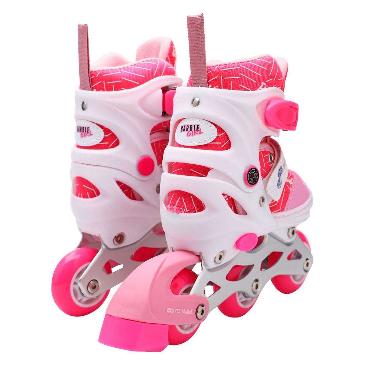 BARBIE - Patines Aluminio Barbie Talla: 27 - 30 Barbie