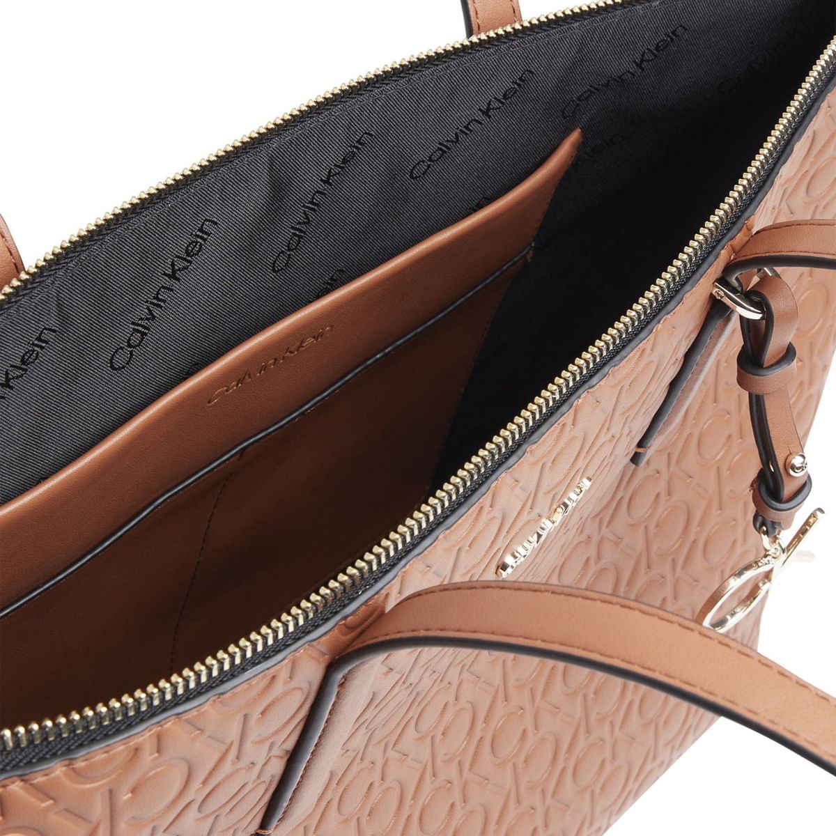 CALVIN KLEIN - Bolso Calvin Klein Tote para mujer Café 