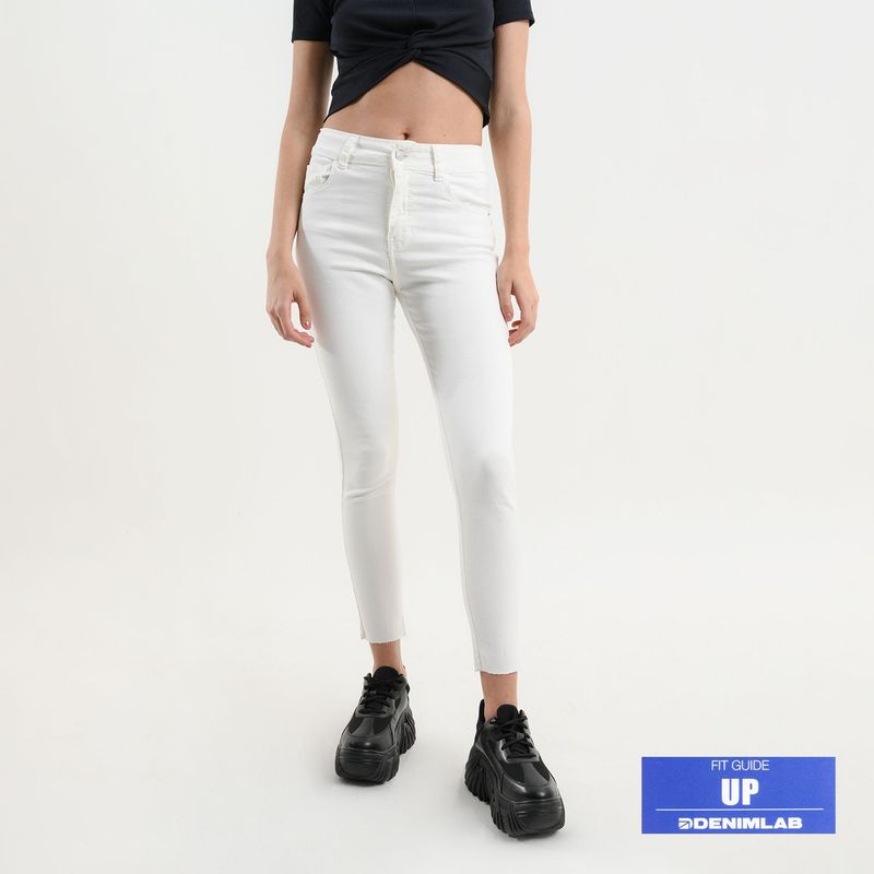DENIMLAB - Jean Skinny Mujer Tiro medio Denimlab
