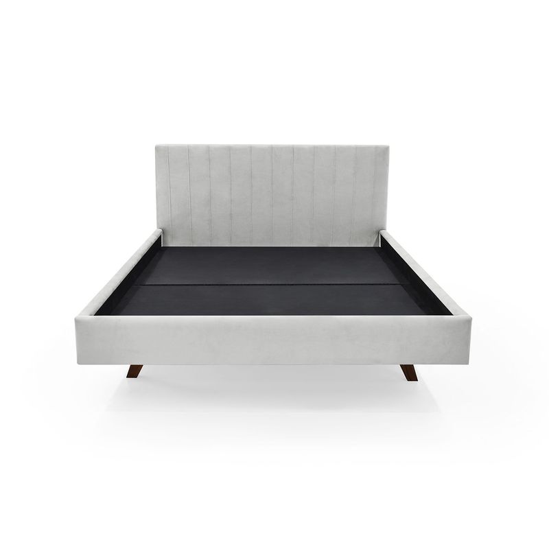 MICA - Cama para Colchón Doble Moderna en Madera 199 x 208 cm Mica