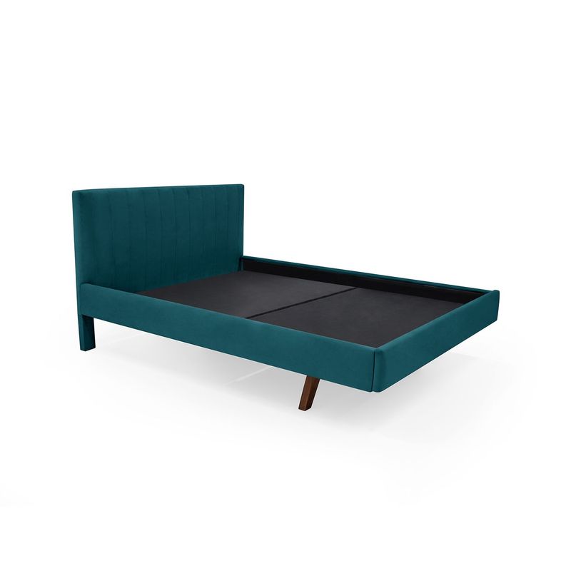 MICA - Cama para Colchón Doble Moderna en Madera 199 x 148 cm Mica