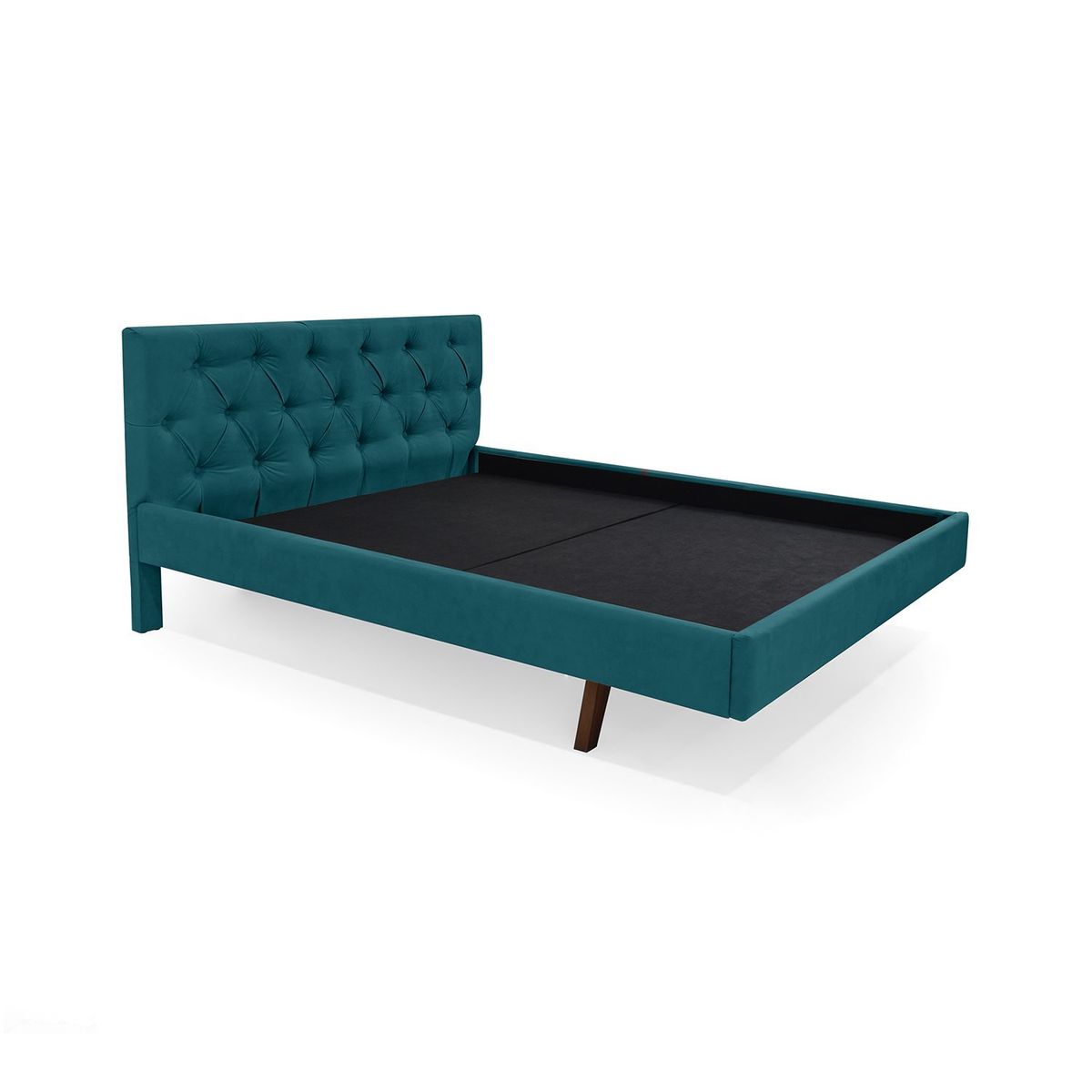 MICA - Cama para Colchón Queen Moderna en Madera 199 x 168 cm Mica