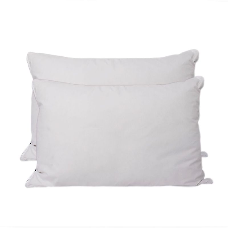 KAMUCHY - Almohada Set X2, 50% Pluma / 50% Pluma Down, Firmeza Suave 50 X 90 cm Kamuchy  