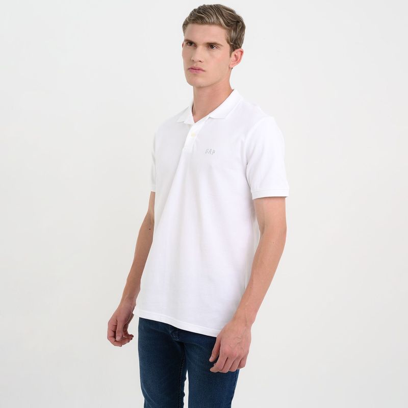 GAP - Camiseta polo Hombre Manga corta Regular fit de Algodón GAP