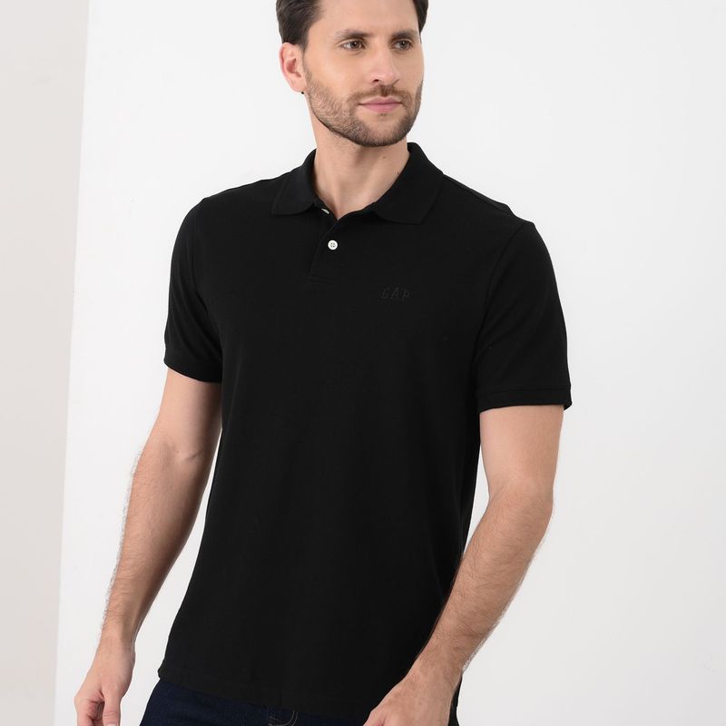 GAP - Camiseta polo Hombre Manga corta Regular fit de Algodón GAP