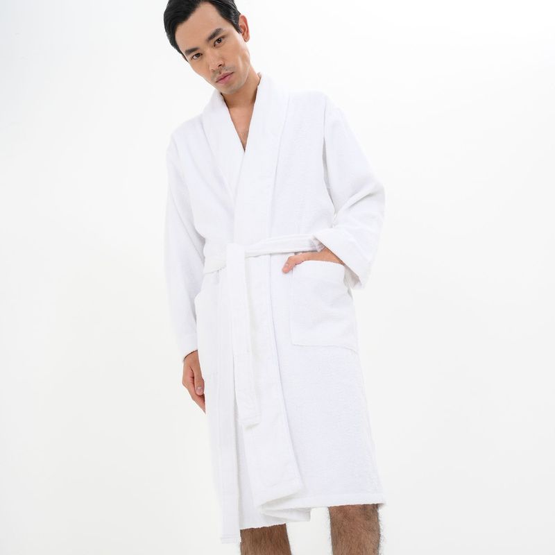 CANNON - Bata de baño Medio Unisex Manga larga Cannon