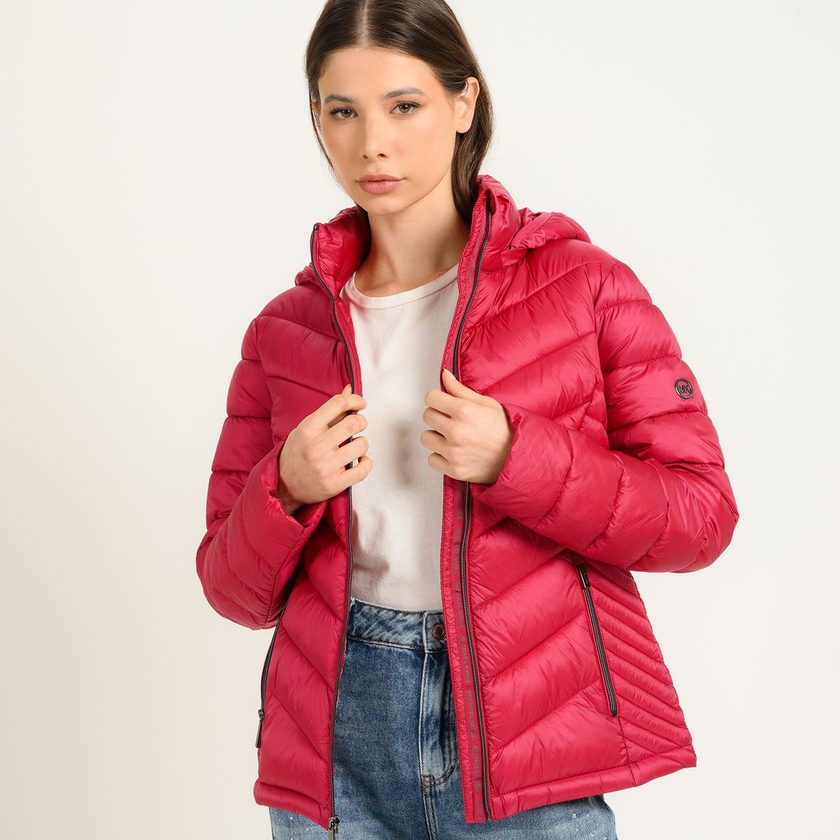 MICHAEL KORS - Chaqueta acolchada para Mujer Con capota Michael Kors