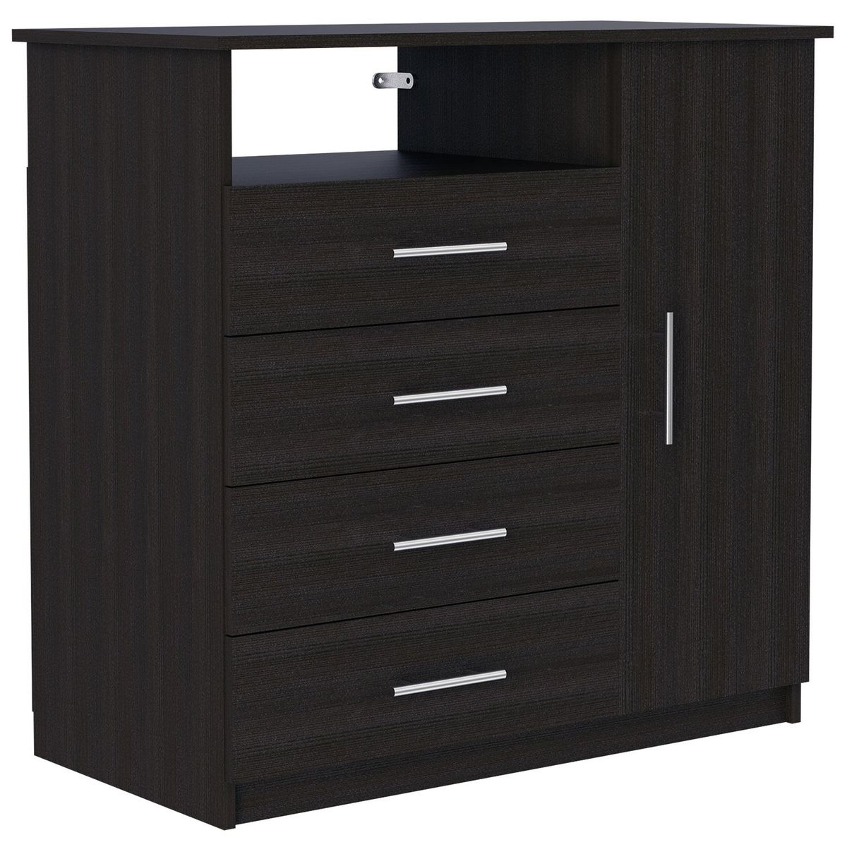 RTA MUEBLES - Cómoda de 4 Cajones 892 x 91 x 50 cm RTA Muebles