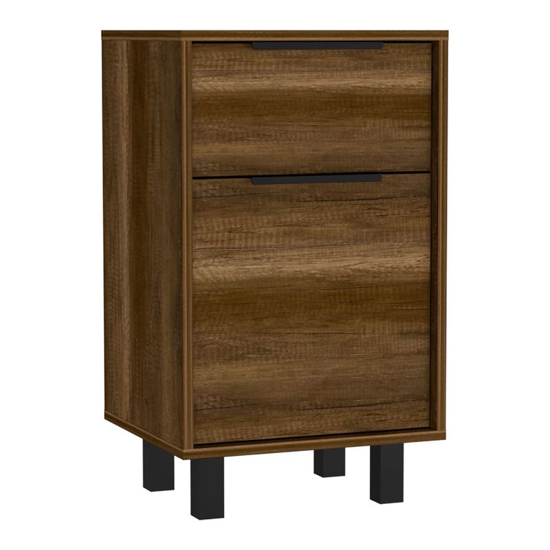 RTA MUEBLES - Mesa de Noche Moderna de 1 Cajón 70 x 412 x 363 cm RTA Muebles